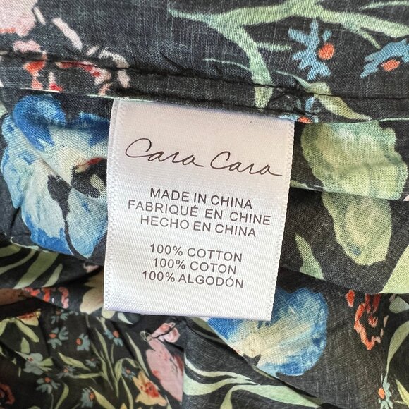 Cara Cara Tory Sleeveless Ruffle Mini Dress Garden Floral Sundress Wedding Guest - Picture 11 of 15